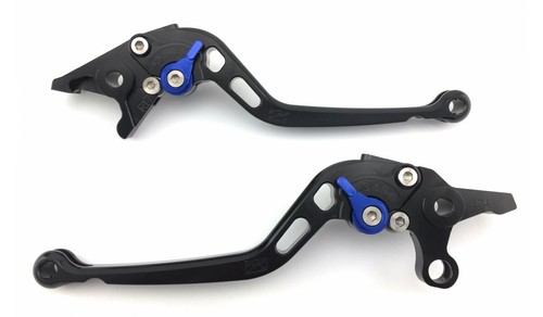 Leve lunghe nero blu - blu, freno
