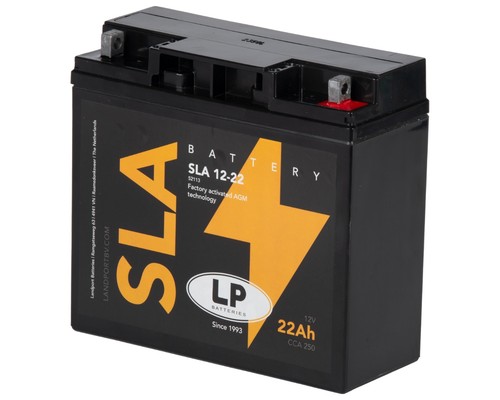 Batteria 12v 22ah landport sla - 12v,